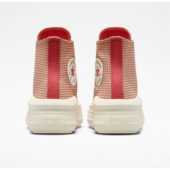 Converse Chuck Taylor All Star Move 9.5 Platform Checkered Woman Shoes - Picture 3 of 11